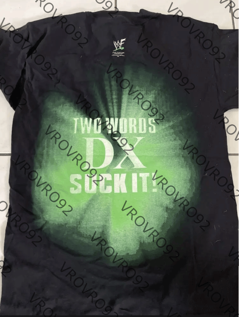 WWF RARE Y2K WWF/ Degeneration X/ Suck It/ HHH Triple H shirt Size US M / EU 48-50 / 2 - 2 Thumbnail