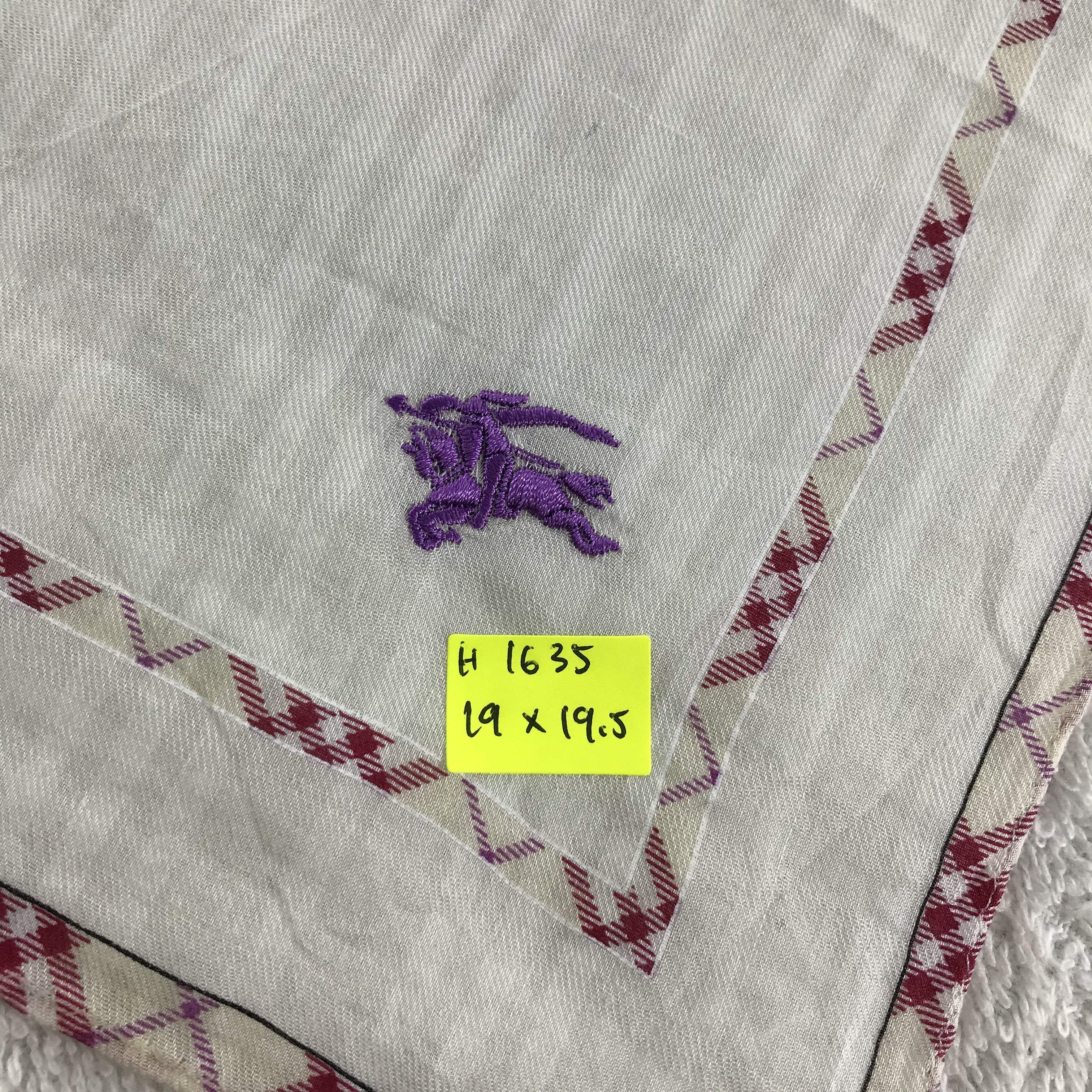 Burberry × Vintage Burberry Handkerchief / Neckerchief / Bandana Size ONE SIZE - 5 Thumbnail