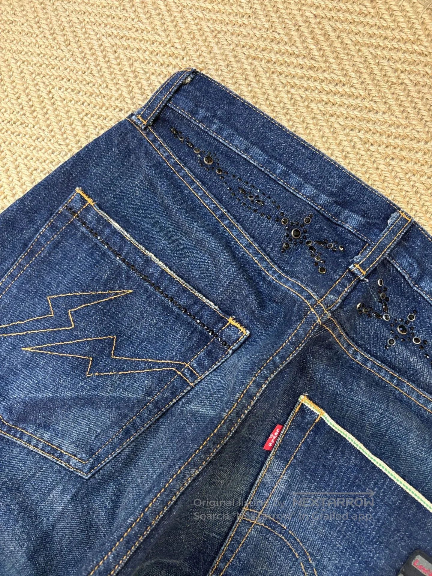 Levi's Levi's Fenom Disco Black Diamond Jeans. Size US 32 / EU 48 - 4 Thumbnail
