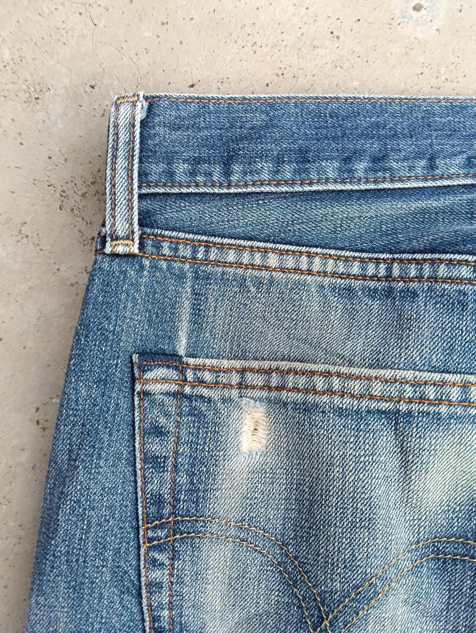 Levi's Vintage Levi's 503 Baggy faded Wash Jeans Size US 34 / EU 50 - 4 Thumbnail