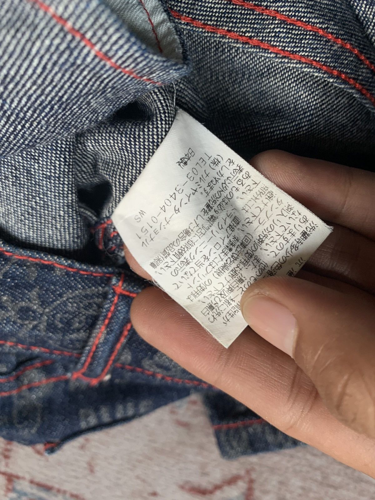 Angel Blue Y2k 2000s Angel blue japanese brand full print jeans rare Size 28" / US 6 / IT 42 - 10 Thumbnail