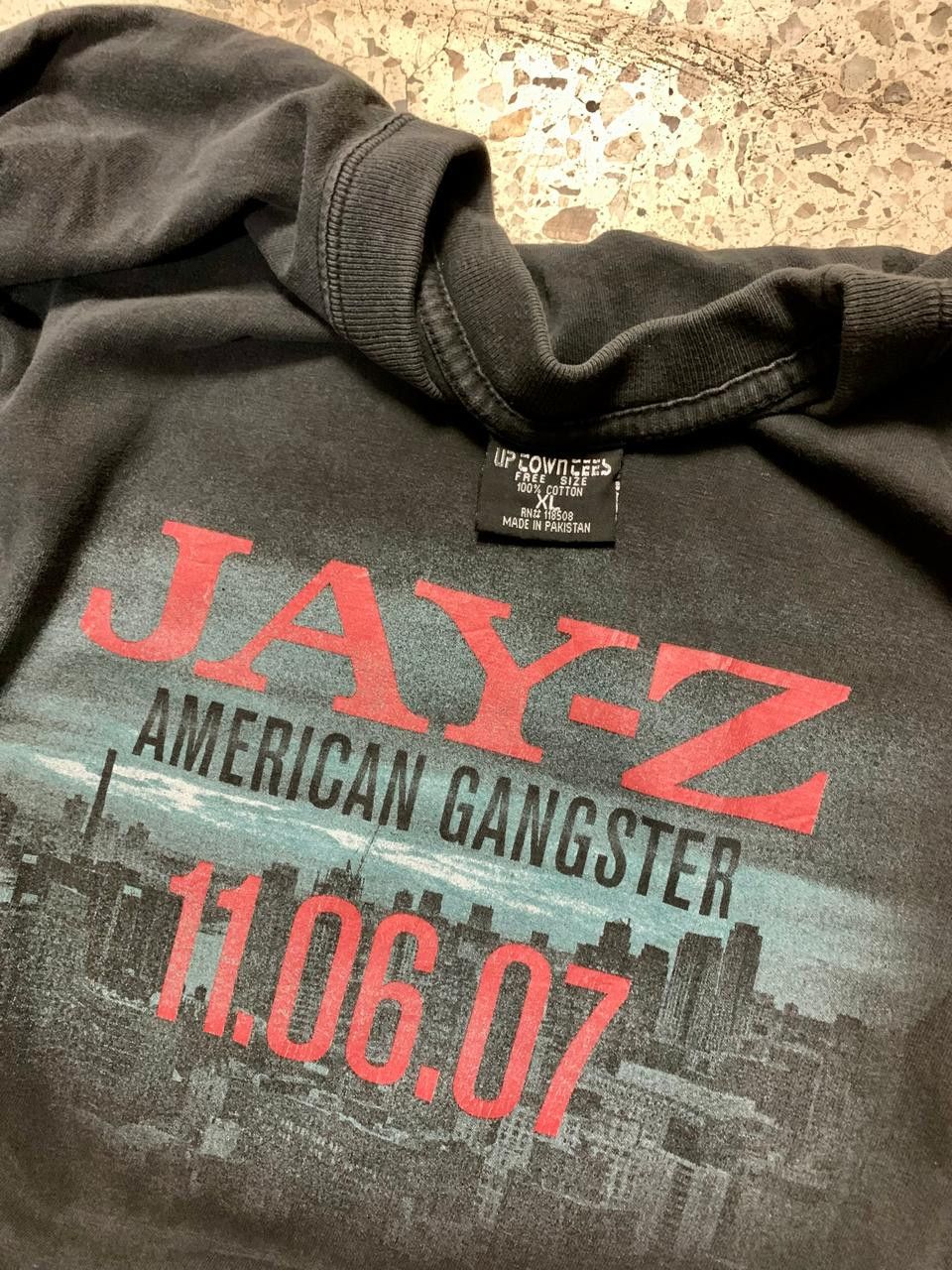 Vintage Jay Z American Gangster Promo Movie Tee Size US XL / EU 56 / 4 - 6 Thumbnail
