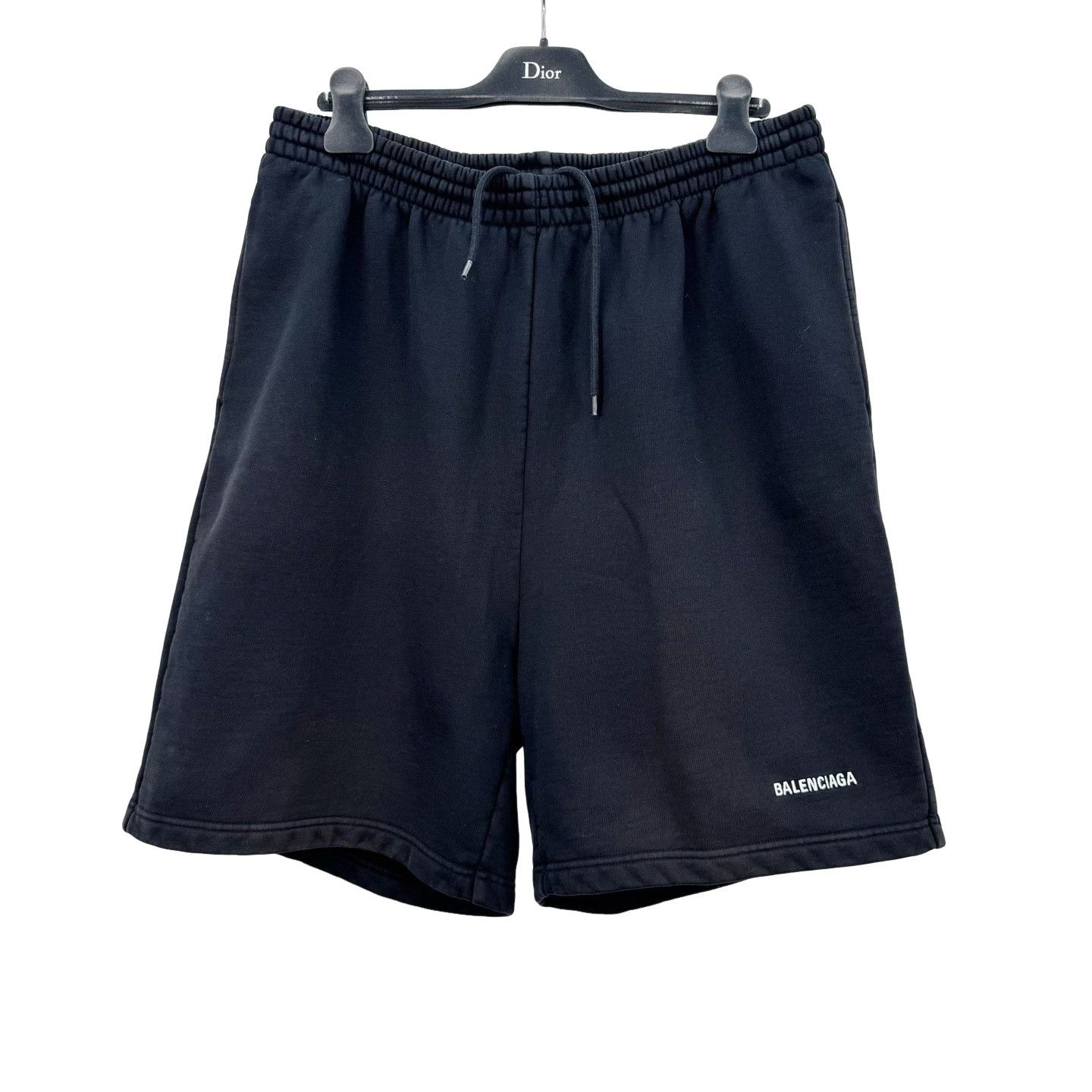 Balenciaga Balenciaga Logo Embroidered Sweat Shorts Size S Size US 30 / EU 46 - 1 Thumbnail
