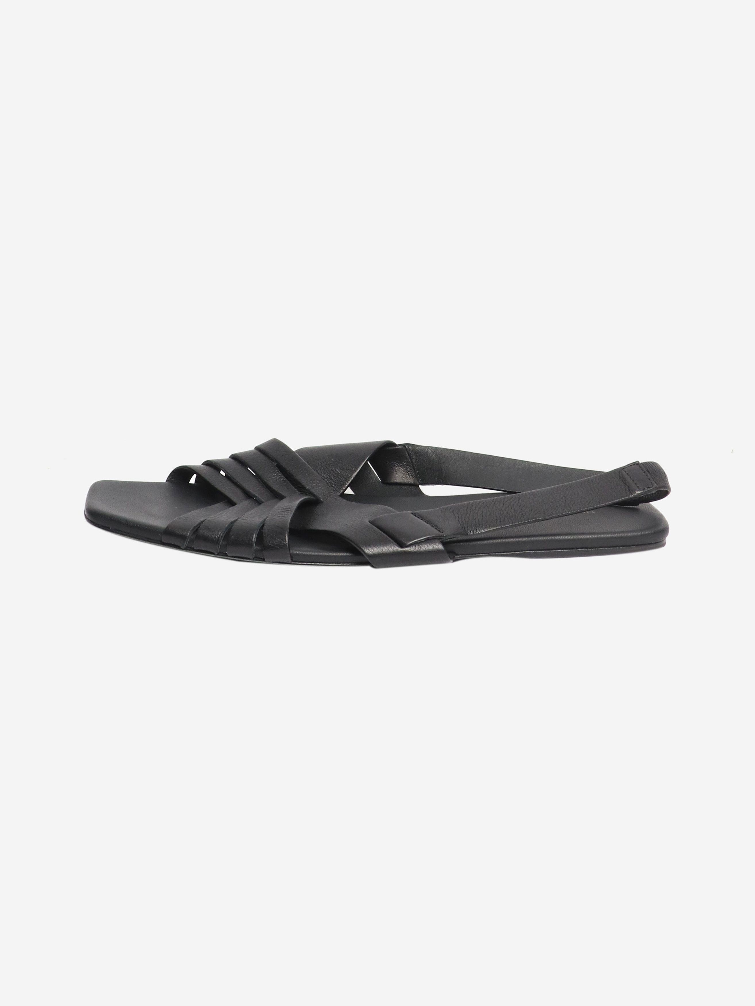 The Row Black Meera slingback sandals - EU 40 Size US 9 / IT 39 - 1 Thumbnail