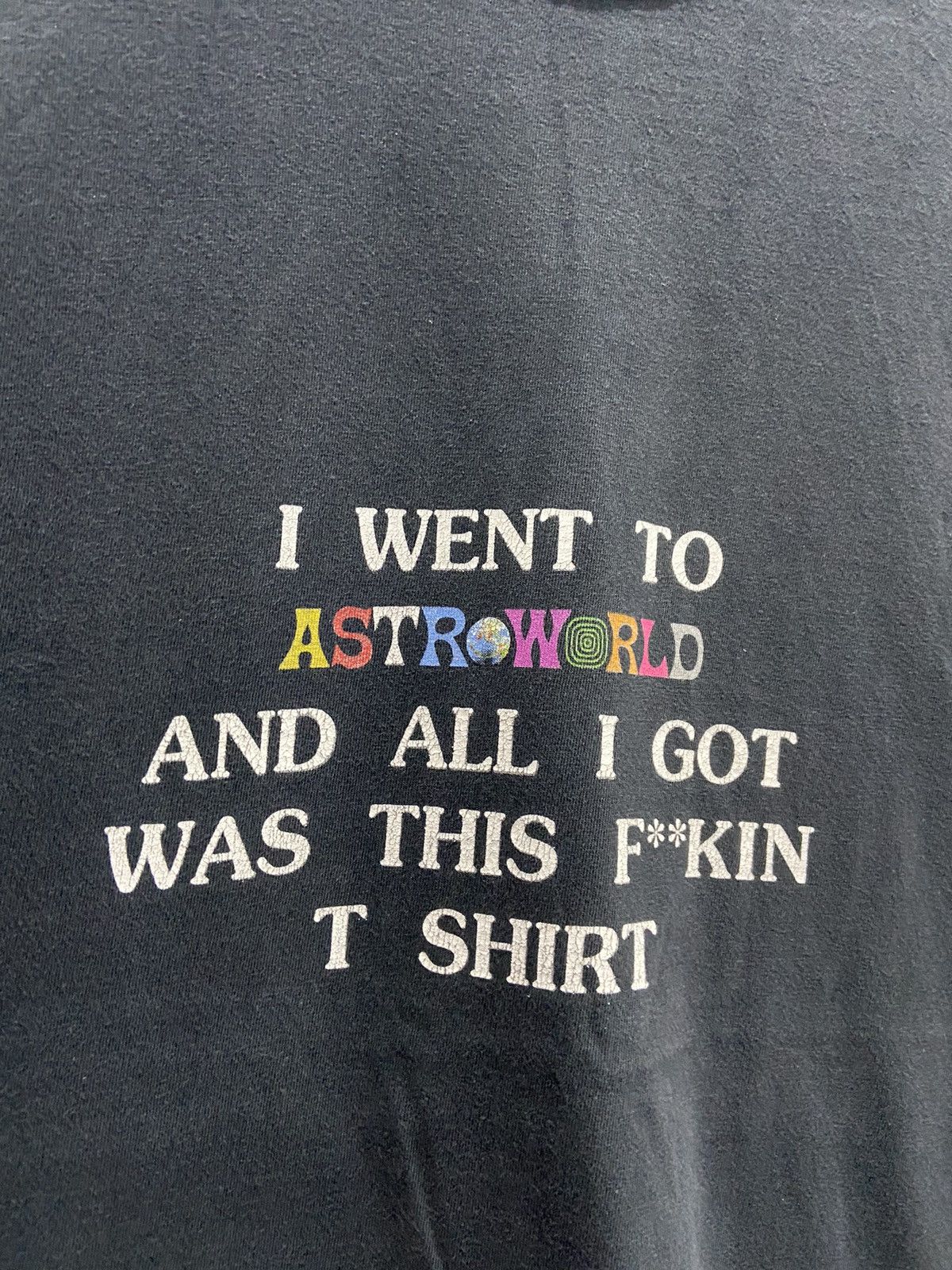 Rap Tees TRAVIS SCOTT ASTROWORLD AMERICAN RAPPER RAP TEE Size US L / EU 52-54 / 3 - 3 Thumbnail