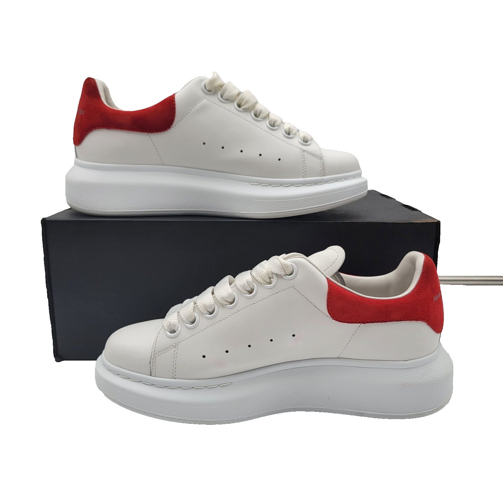 Alexander McQueen Alexander McQueen Oversized Sneaker Lush Red 553770 37 (371) Size US 6.5 / IT 36.5 - 2 Thumbnail