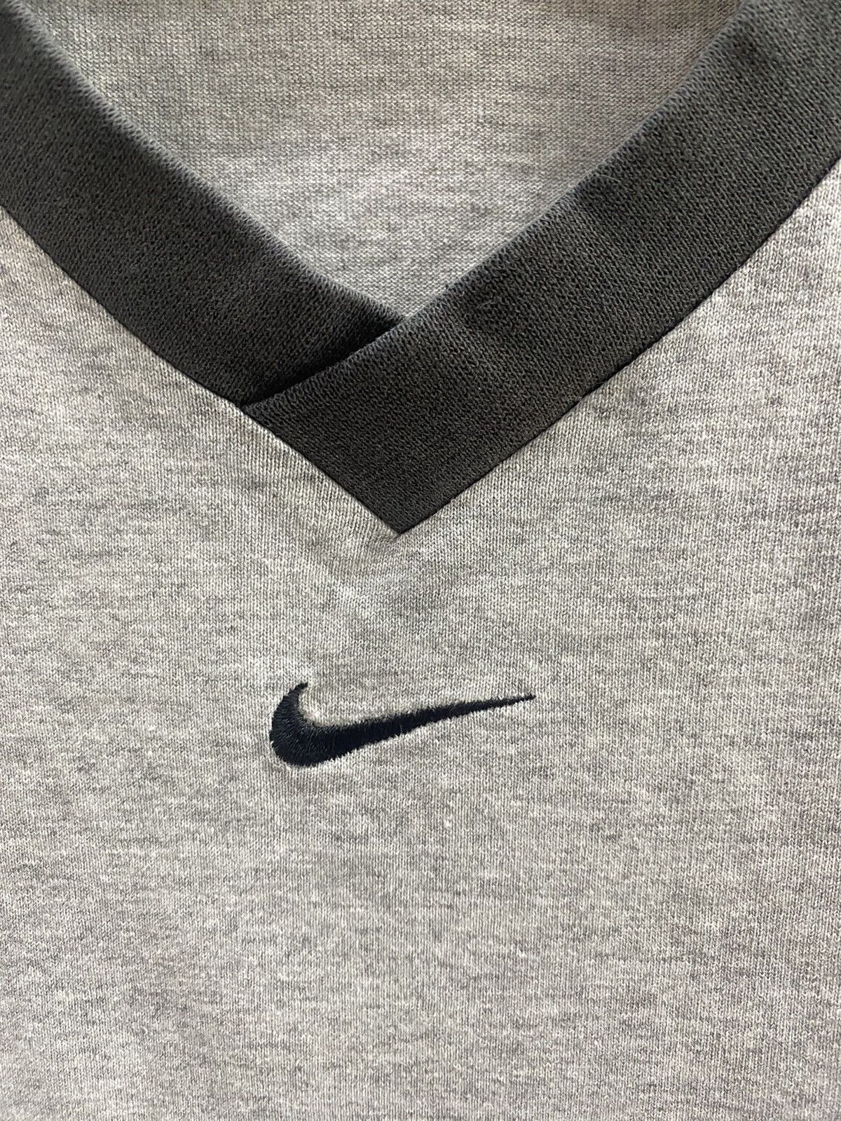 Vintage VINTAGE NIKE V NECK RINGER Size US M / EU 48-50 / 2 - 2 Thumbnail