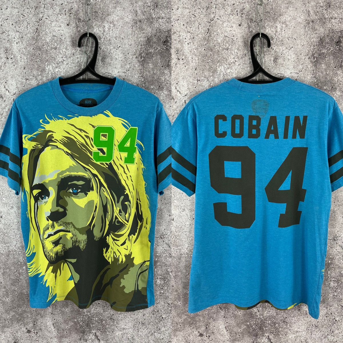 Nirvana × Vintage Rock Country Jazz Soul Reggae Kurt Cobain Tee Full Big Logo Size US XXL / EU 58 / 5 - 1 Thumbnail