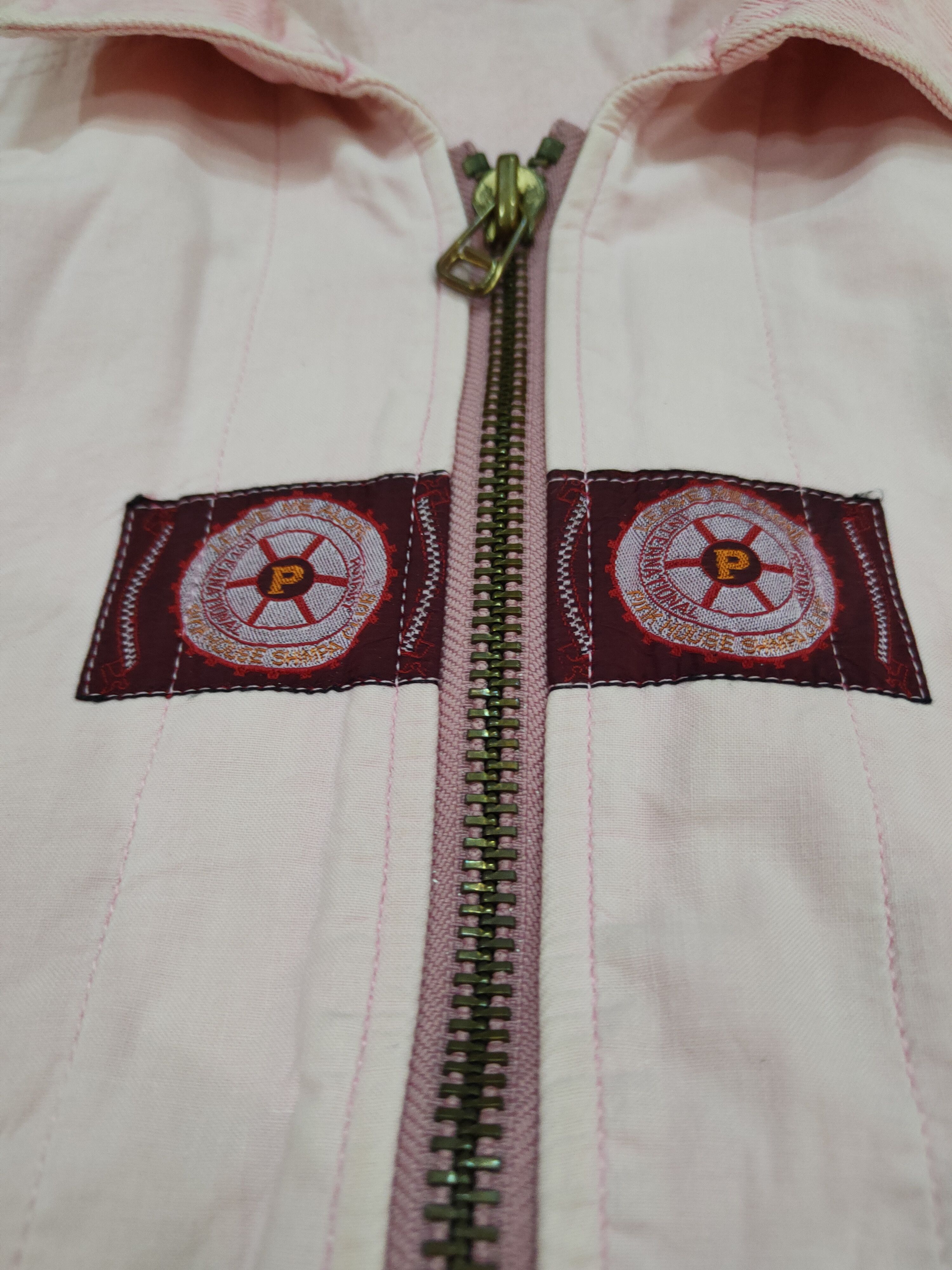 Japanese Brand Pink House Pink Denim Jacket Size XL / US 12-14 / IT 48-50 - 6 Thumbnail