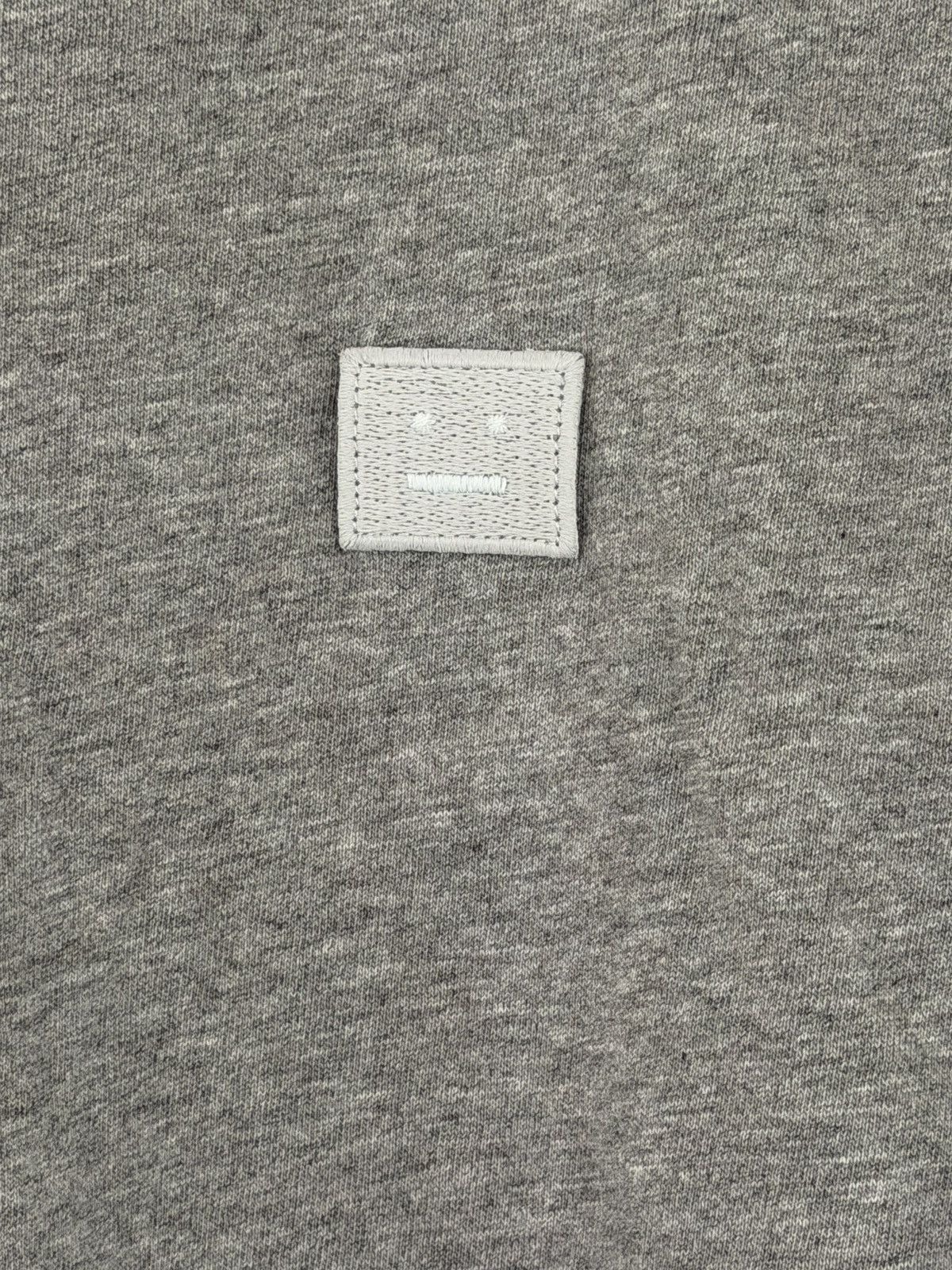 Acne Studios Acne Studios Grey Nash Face Patch T-Shirt Size US M / EU 48-50 / 2 - 4 Thumbnail