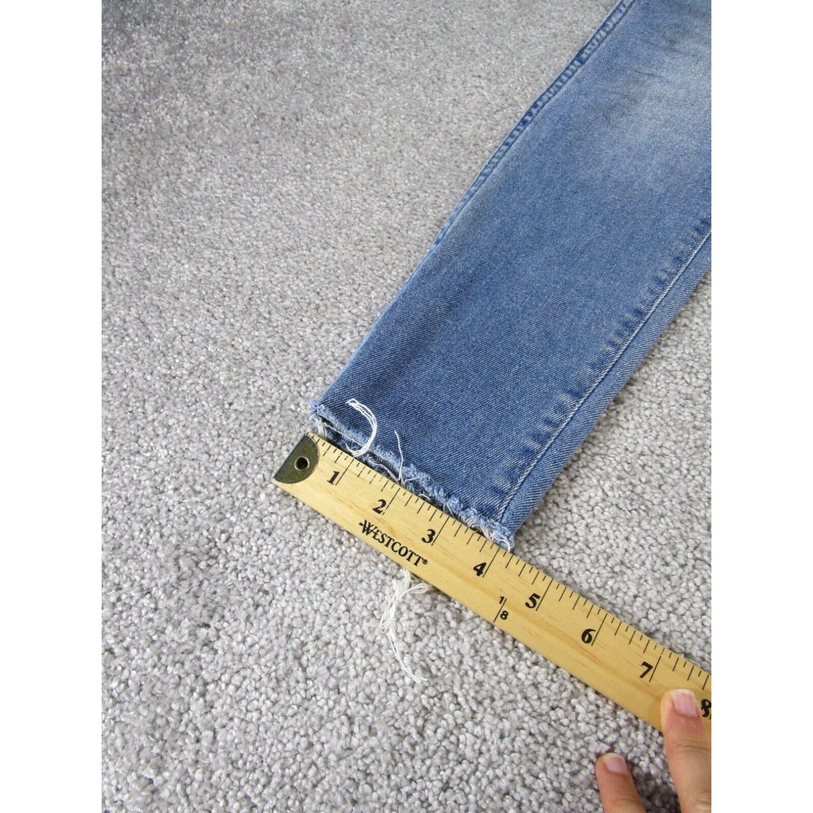Madewell Madewell Womens 26 Skinny Jeans Extra Large Light Mid Wash Denim Size 26" / US 2 / IT 38 - 6 Thumbnail