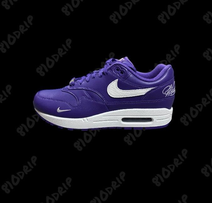 Nike × Supreme Supreme Nike Air Max 1 '87 SP Varsity Purple (9) Size US 9 / EU 42 - 4 Thumbnail