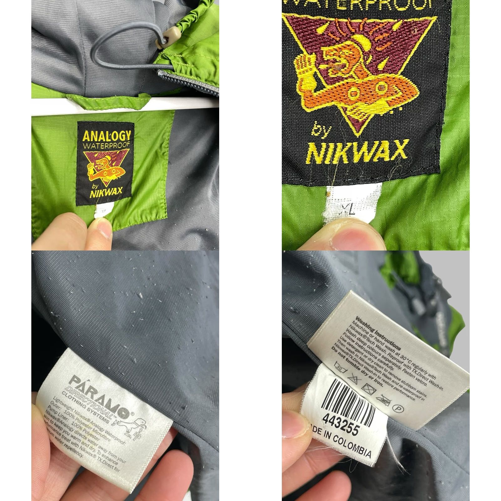 Vintage VINTAGE Páramo Waterproof Jacket XL Green Nike? Size US XL / EU 56 / 4 - 10 Thumbnail