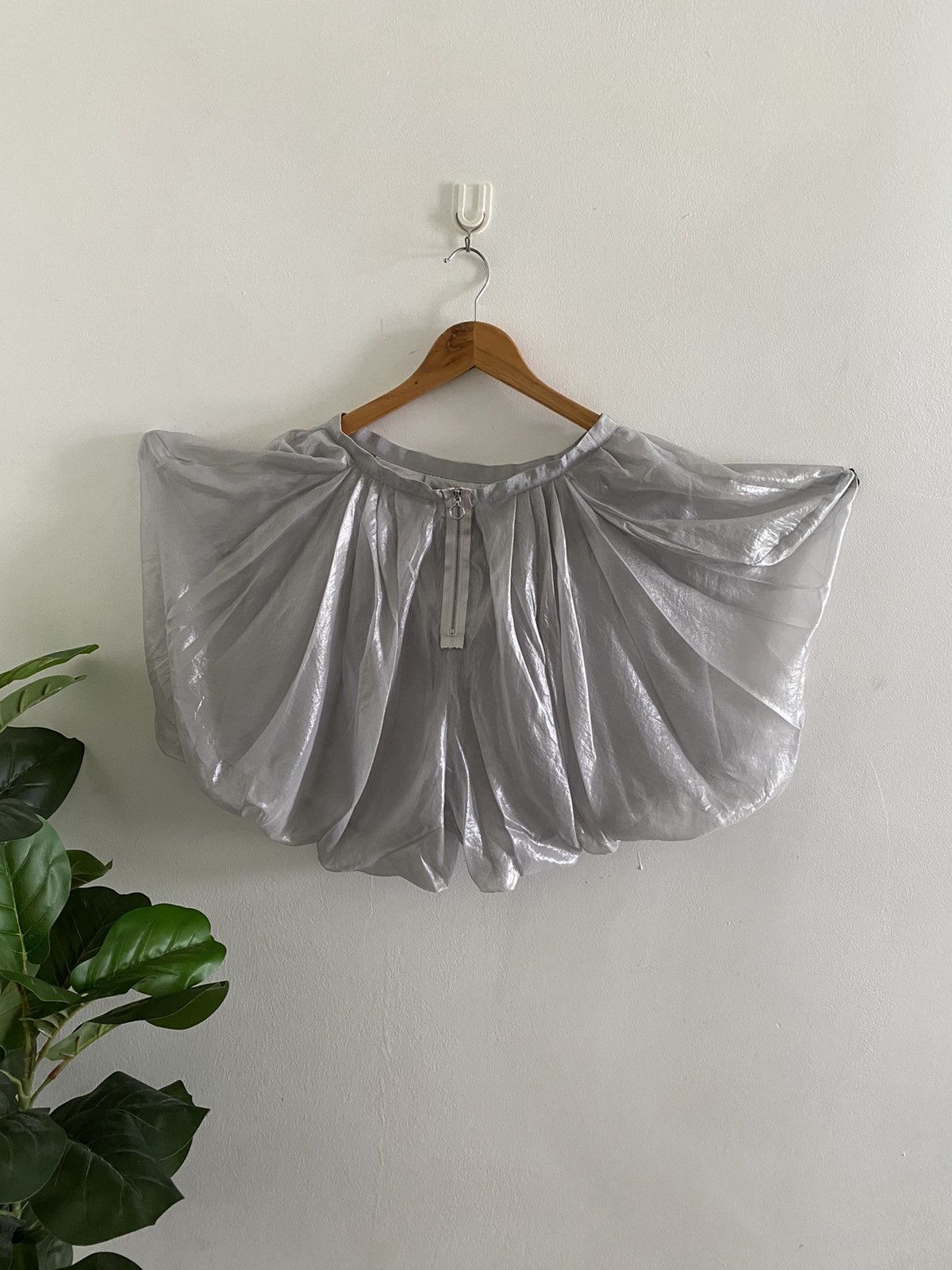 Issey Miyake × Lanvin × Rei Kawakubo LANVIN EN BLue riri zipper Skirt nice design Size 26" / US 2 / IT 38 - 2 Thumbnail