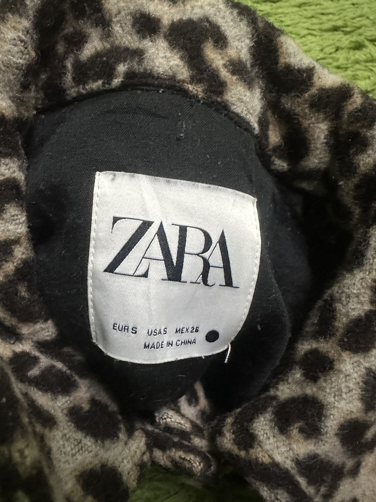 Zara Zara leopard cropped button jacket Size S / US 4 / IT 40 - 10 Thumbnail