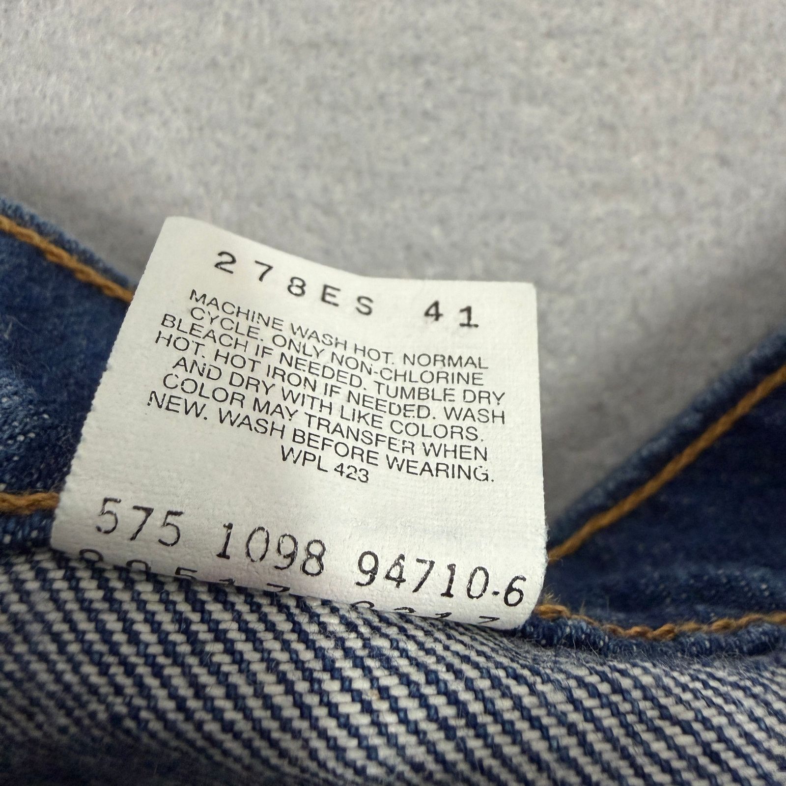 Levi's Vintage Levis 517 Jeans Men's 34x30 Blue Denim Made in USA Size US 34 / EU 50 - 5 Thumbnail