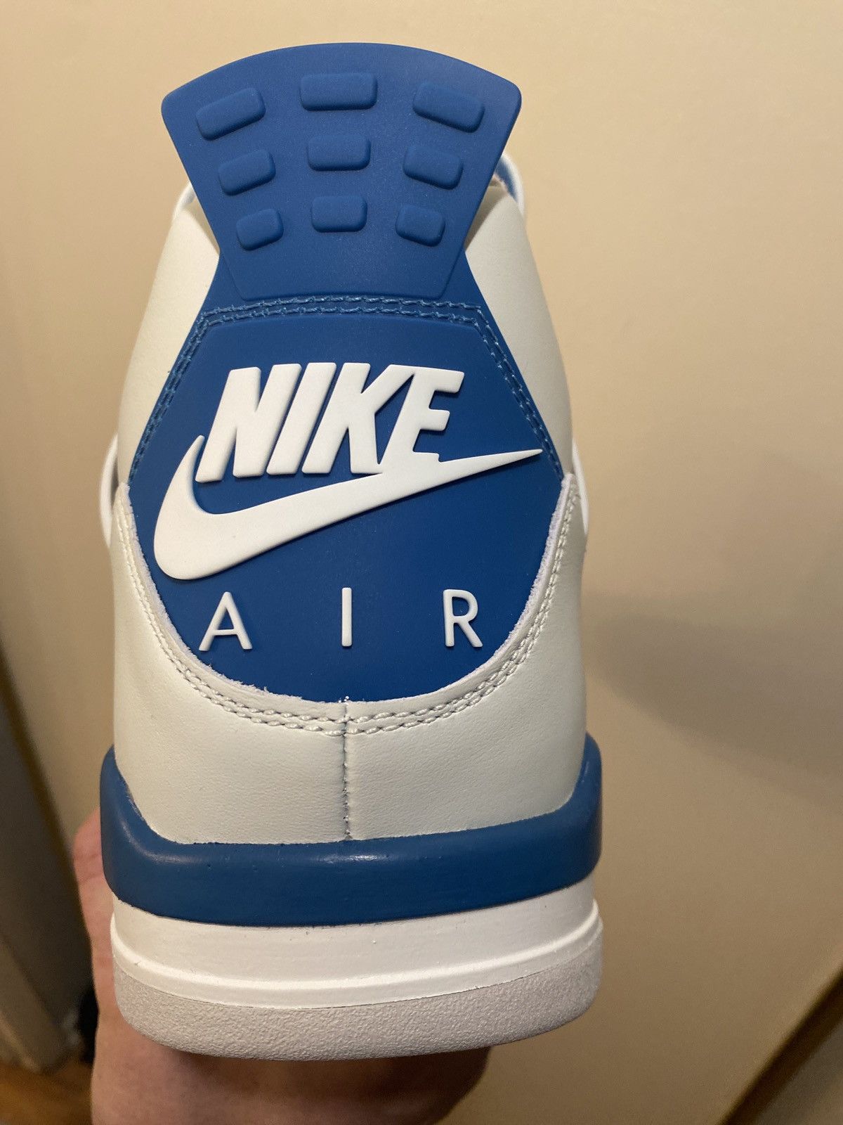 Jordan Brand × Nike Jordan 4 Military Blue Sz. 16US Brand New w/Box Size US 15 / EU 48 - 4 Thumbnail
