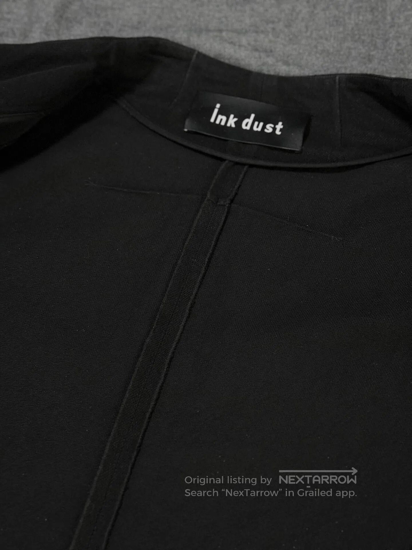 Japanese Brand Asymmetrical Dark Avant-Garde Jacket. Size US L / EU 52-54 / 3 - 8 Thumbnail