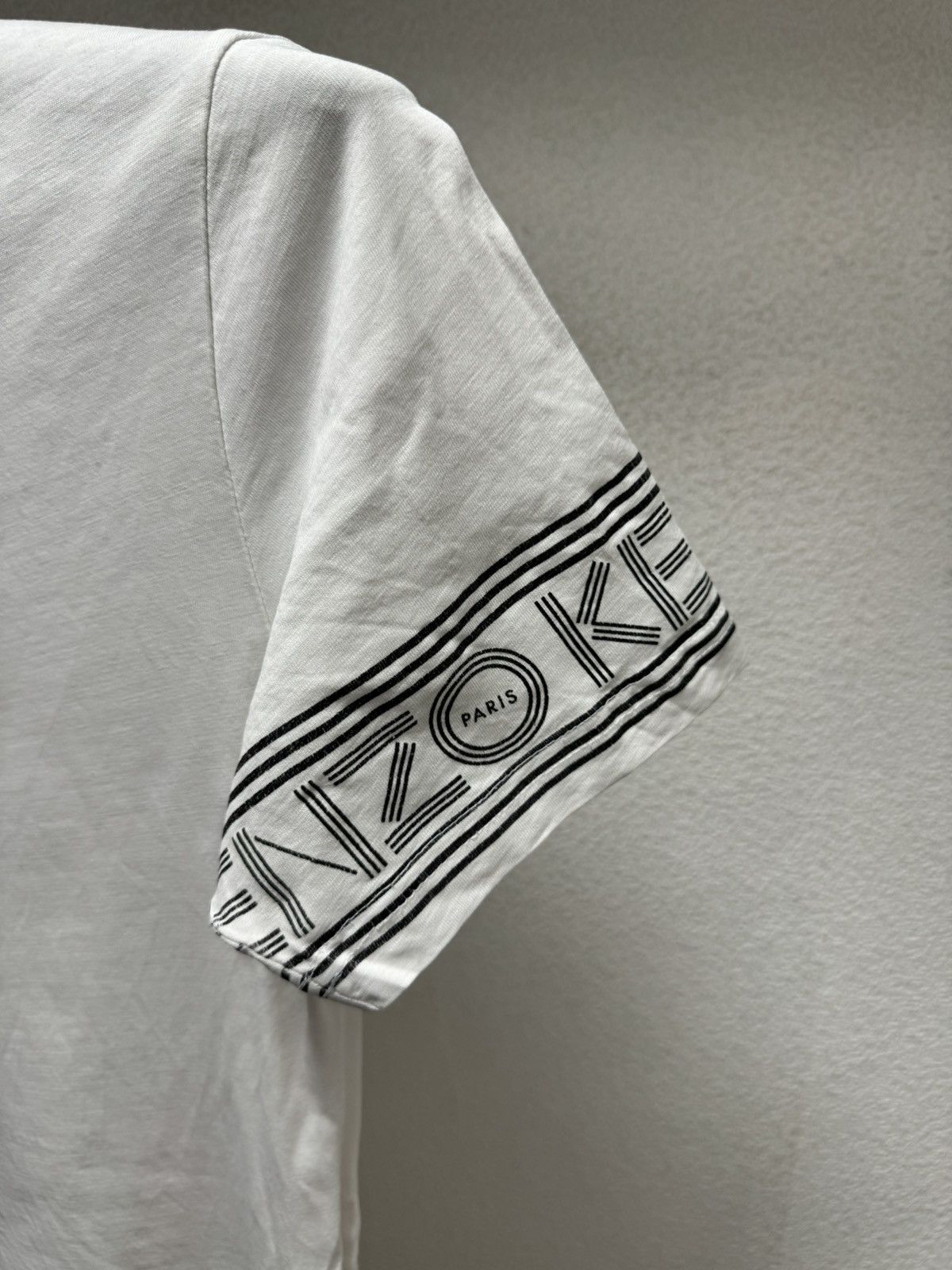 Kenzo Kenzo white t-shirt big logo S sz Size US S / EU 44-46 / 1 - 5 Thumbnail