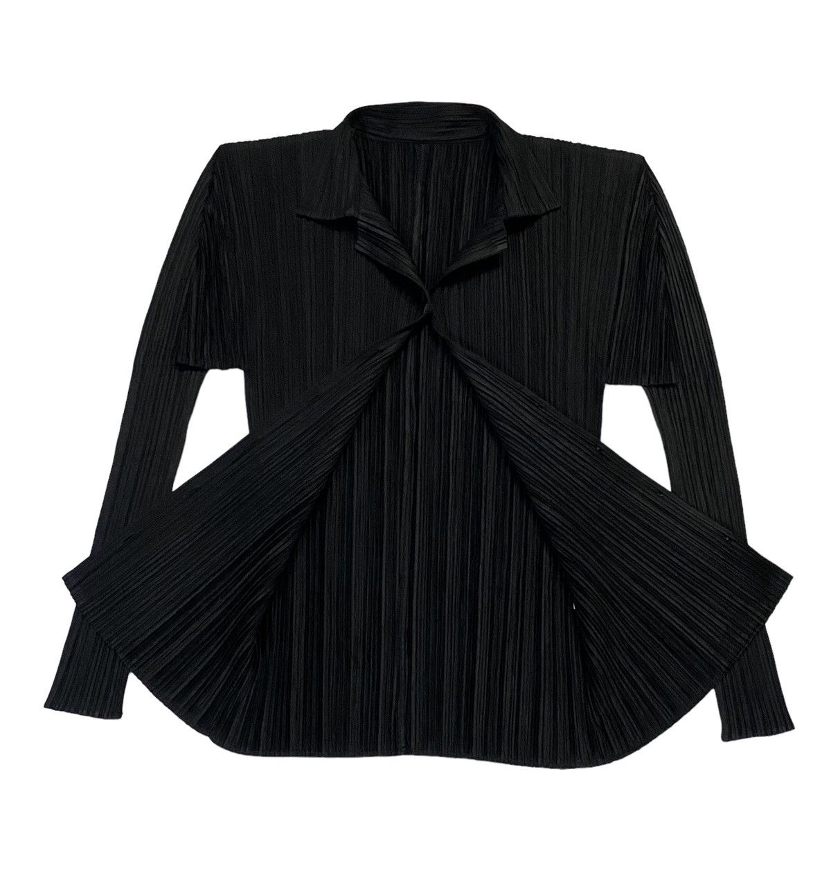 Issey Miyake Pleats Please Pleated Basics Button Ups Size L / US 10 / IT 46 - 5 Thumbnail