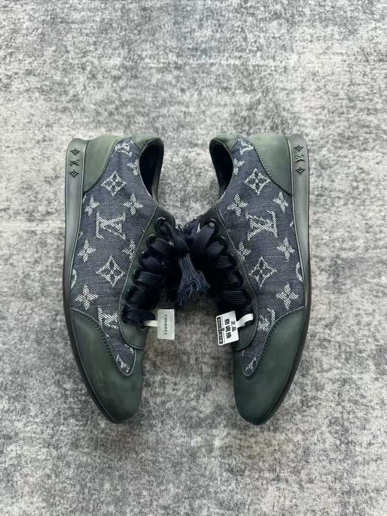Louis Vuitton Louis Vuitton Patchwork Denim Sneakers-2507 Size US 6 / IT 36 - 3 Thumbnail