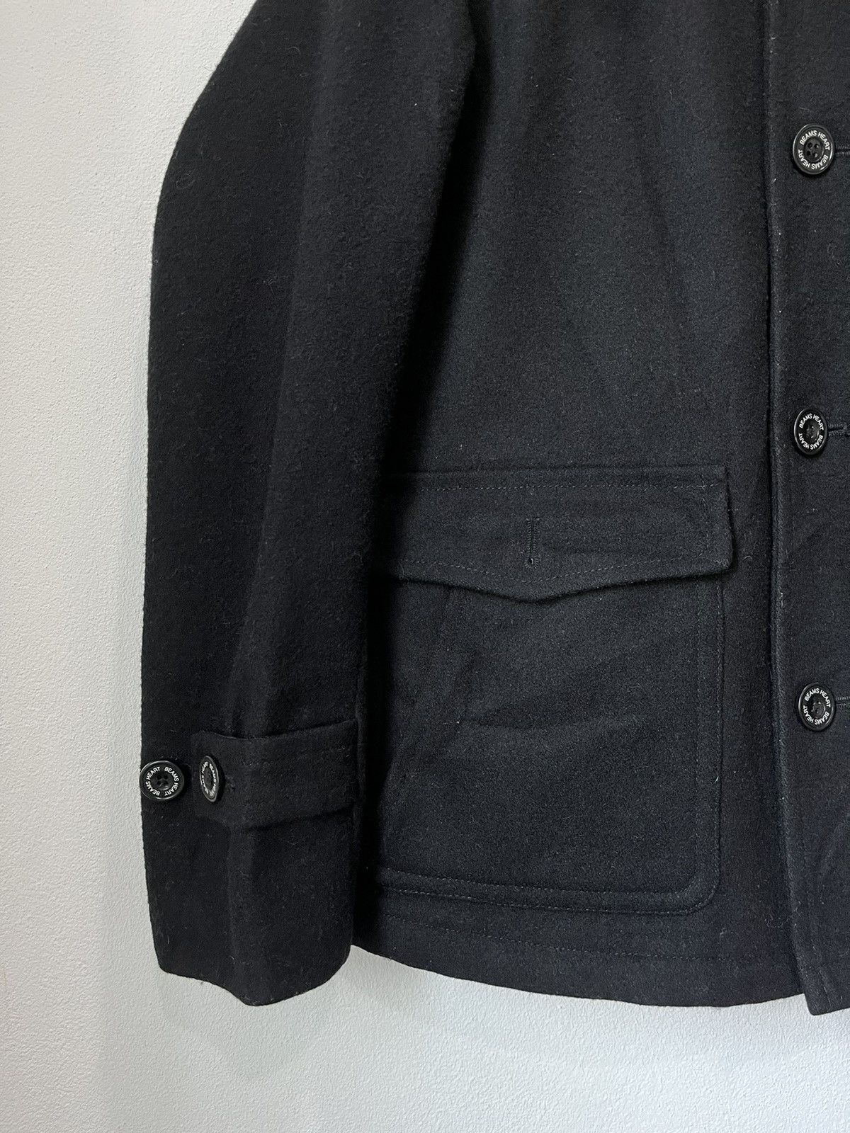 Beams Plus Beams Heart Wool Coat Size M / US 6-8 / IT 42-44 - 4 Thumbnail