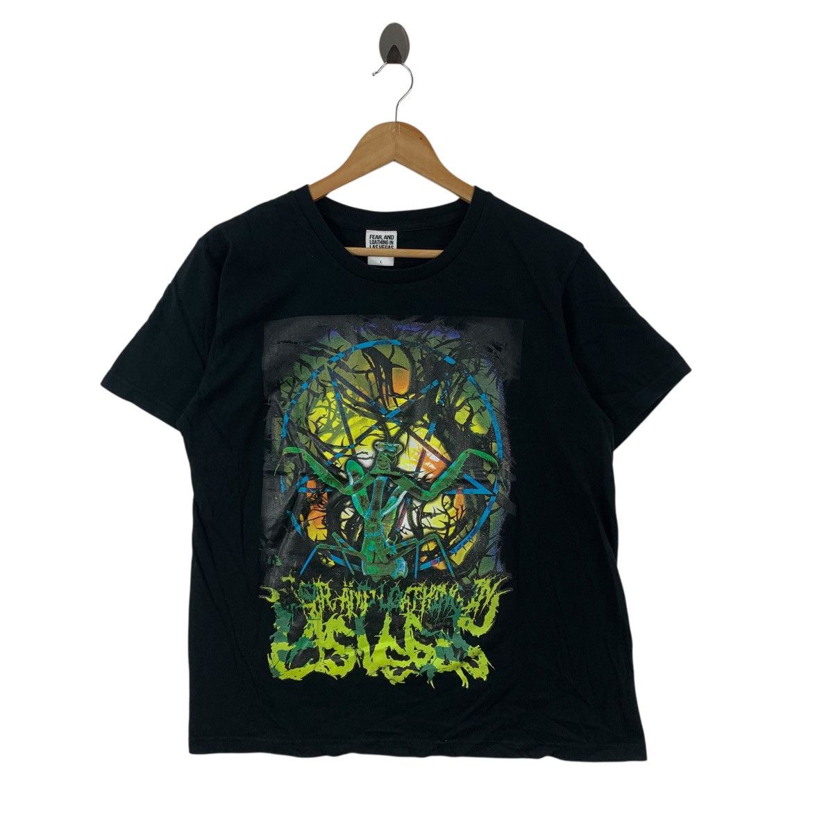 Japanese Brand FEAR AND LOATHING In Las Vegas Mousahead Tour JapaneseTshirt Size US L / EU 52-54 / 3 - 1 Thumbnail