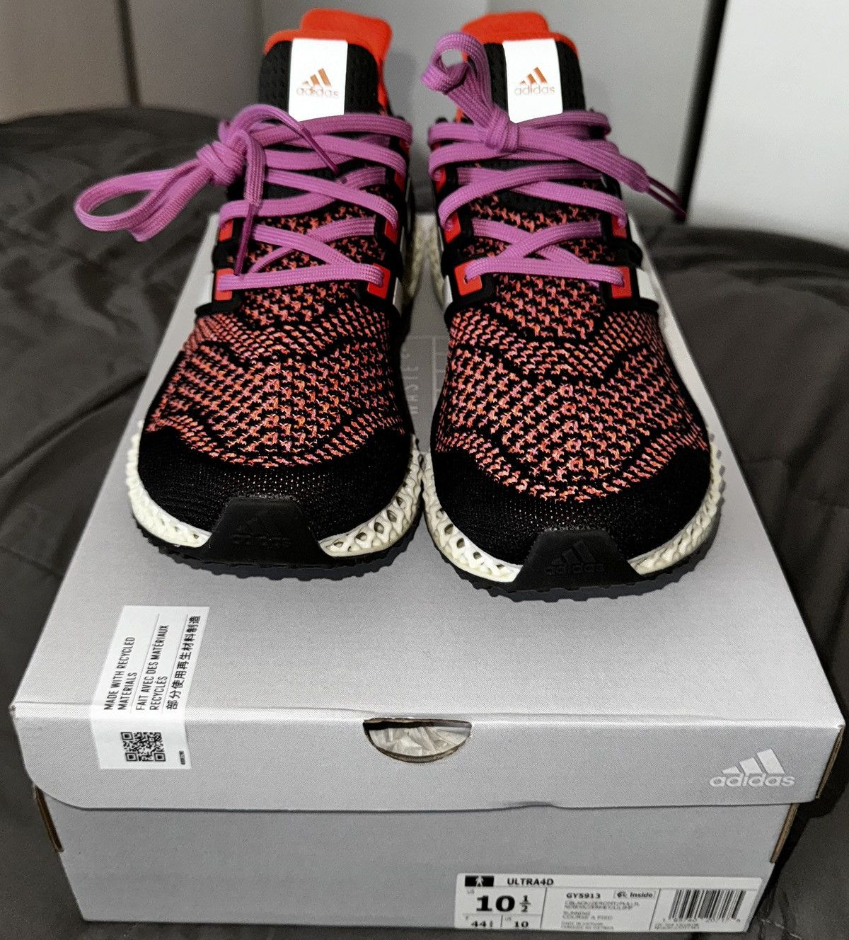 image of Adidas Ultra4D Shoes, Men's (Size 10.5)