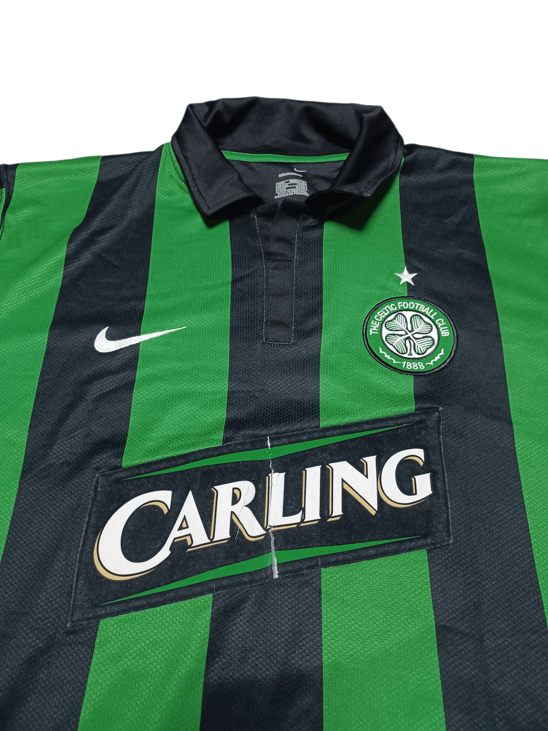 Nike CELTIC GLASGOW NIKE TOTAL 90 2006/2007 VINTAGE SOCCER JERSEY Size US L / EU 52-54 / 3 - 2 Thumbnail