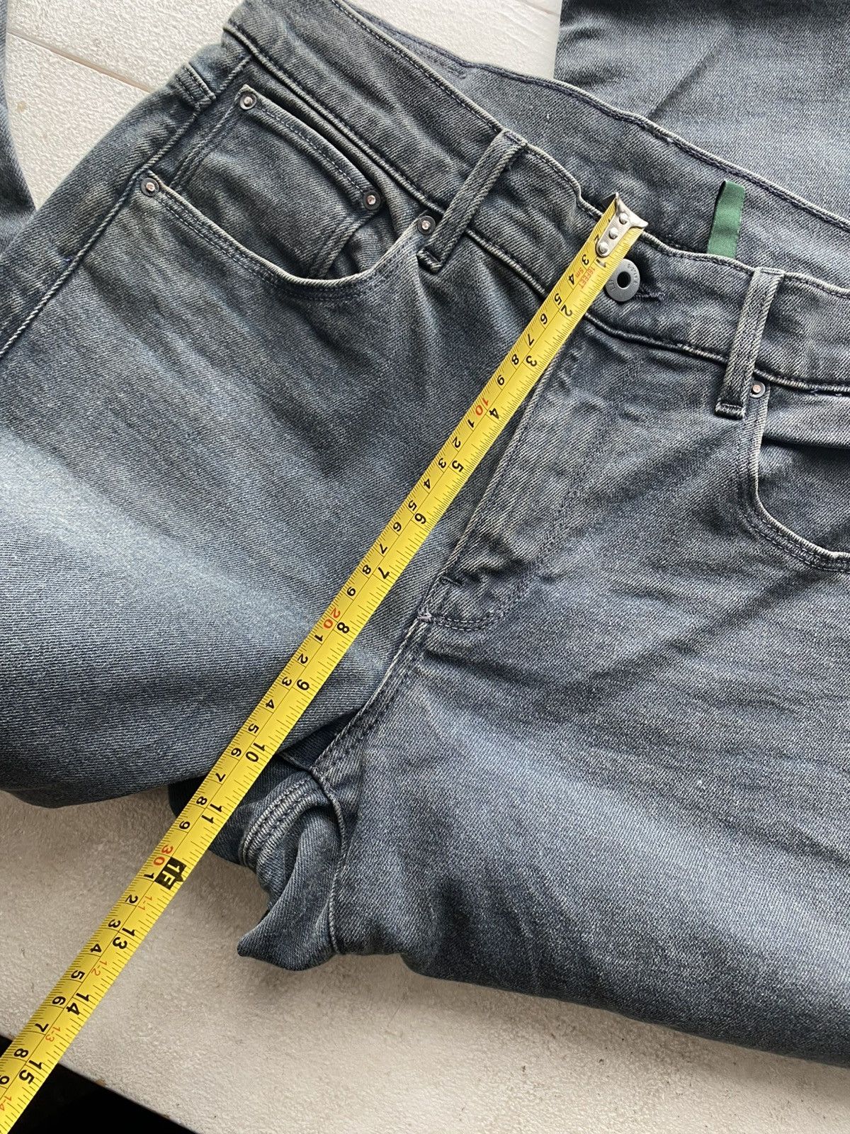 G-Star Avant Garde G-Star RAW 3301 Slim Grey Jeans Stretch Denim Size US 29 - 13 Thumbnail