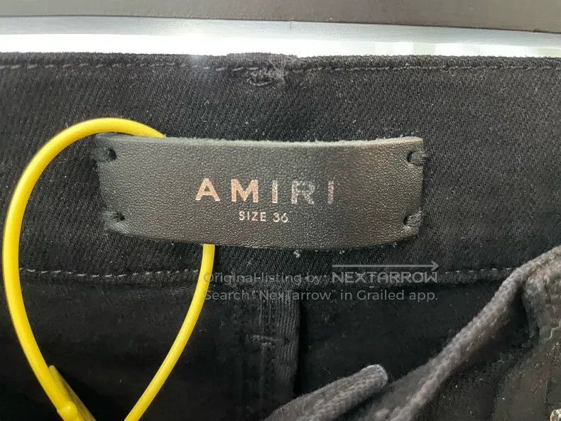 Amiri Amiri Size 36 Wax knees destroy jeans Size US 36 / EU 52 - 4 Thumbnail