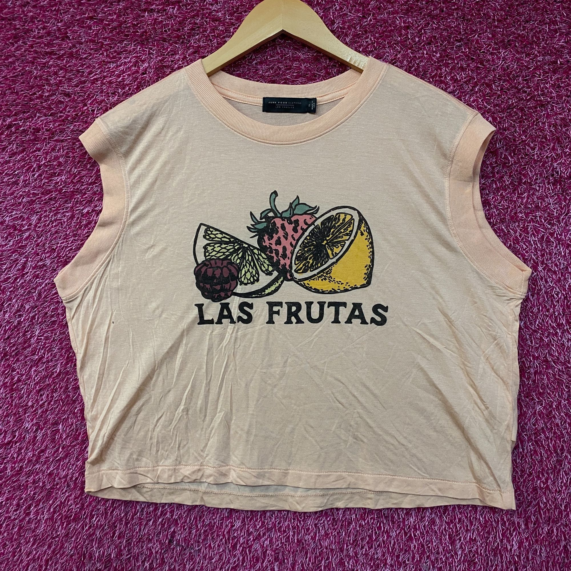 Junk Food Junk Food Clothing Las Frutas Vintage Style Tissue Women's C Size XL / US 12-14 / IT 48-50 - 1 Thumbnail