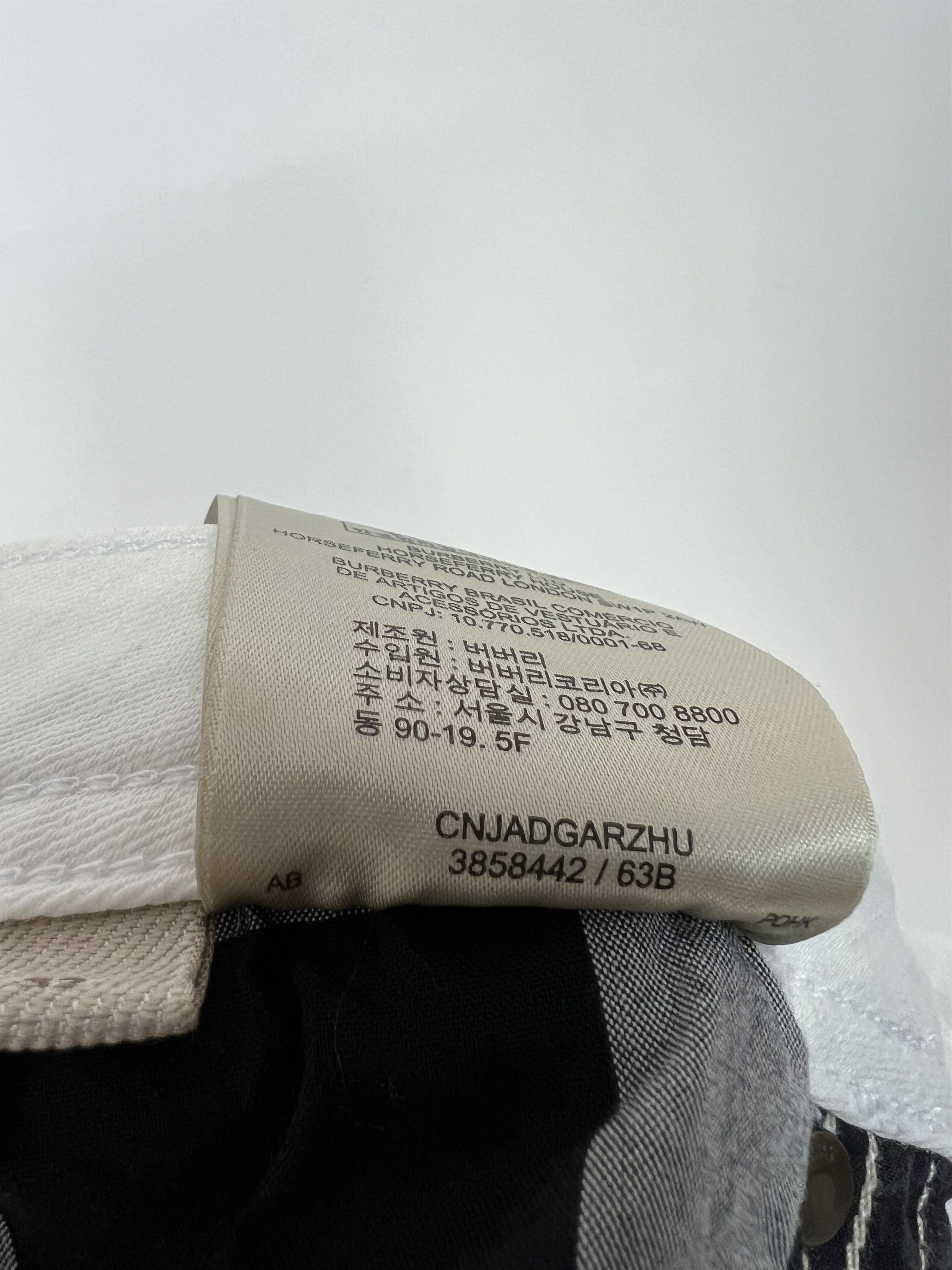 Burberry NWT Burberry Brit White Skinny Ankle Jeans Size US 32 Size 32" / US 10 / IT 46 - 16 Thumbnail