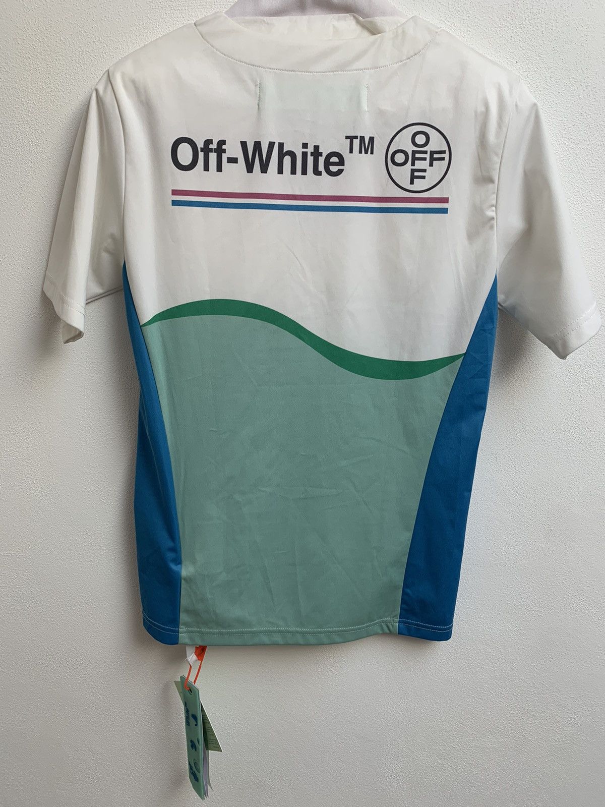 Off-White Off-White Half Zip T-Shirt Size M / US 6-8 / IT 42-44 - 17 Thumbnail