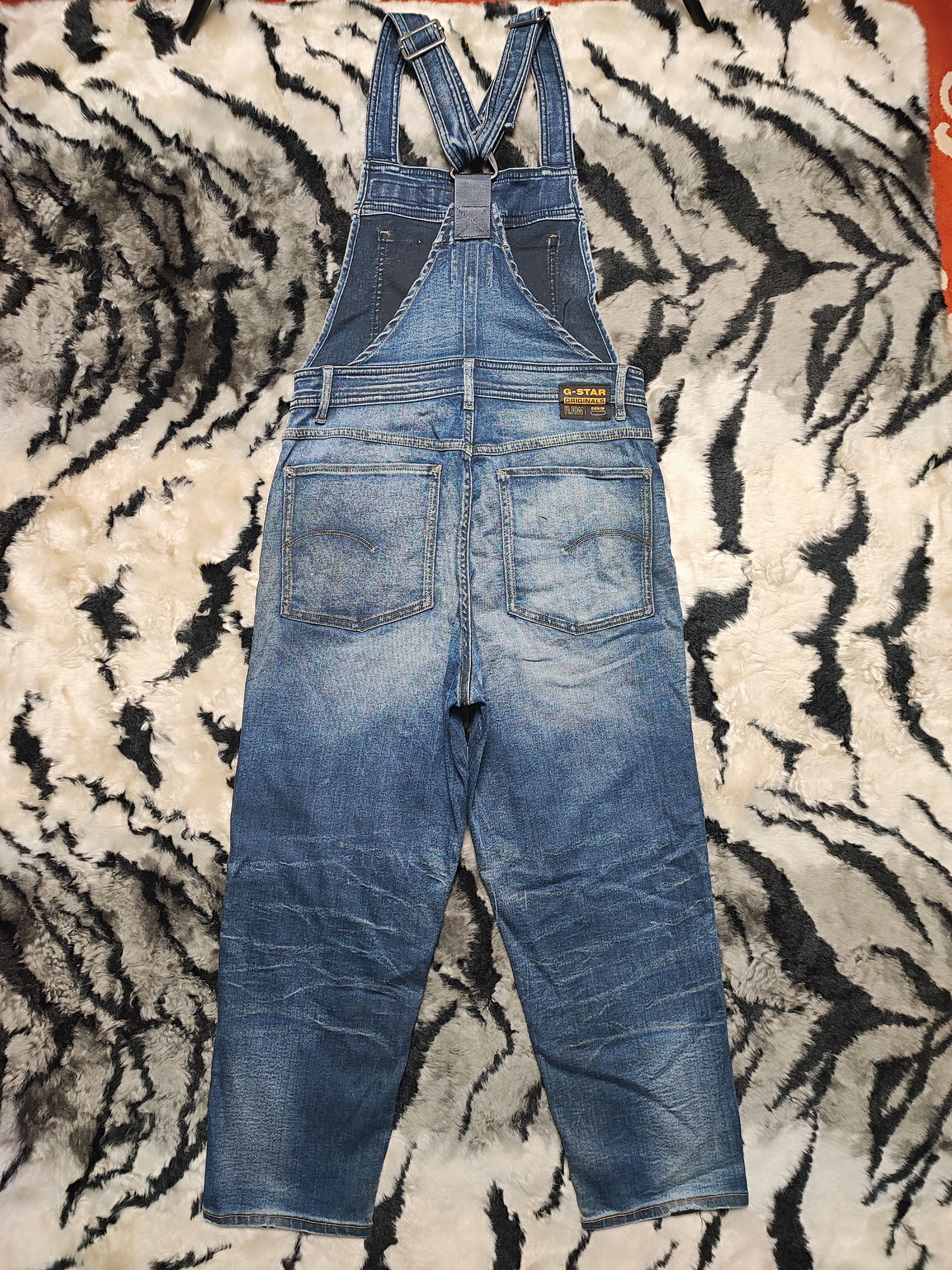 G-Star × Japanese Brand Jumpsuit Gstar Raw Denim Size US 31 - 15 Thumbnail