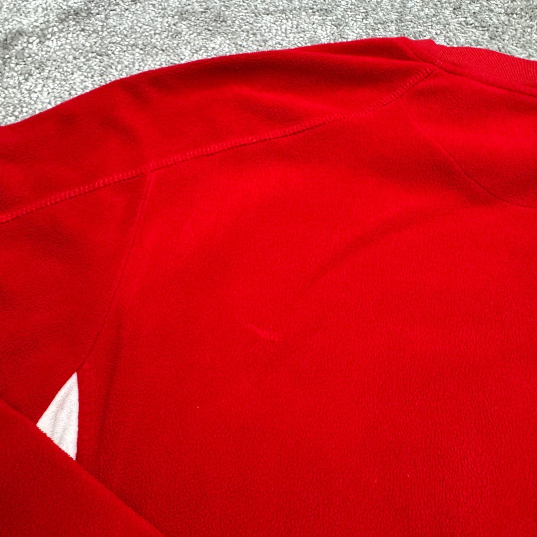 Mizuno Mizuno Vintage Y2K Pullover Sweatshirt Mens Large Red White Fleece Crew Outdoor Shirt Size US L / EU 52-54 / 3 - 6 Thumbnail