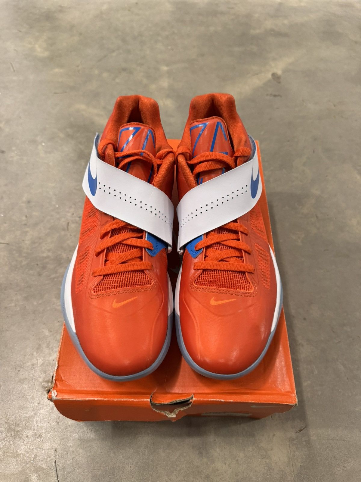 Nike Nike Zoom KD 4 Creamsicle Size 12 Size US 12 / EU 45 - 4 Thumbnail