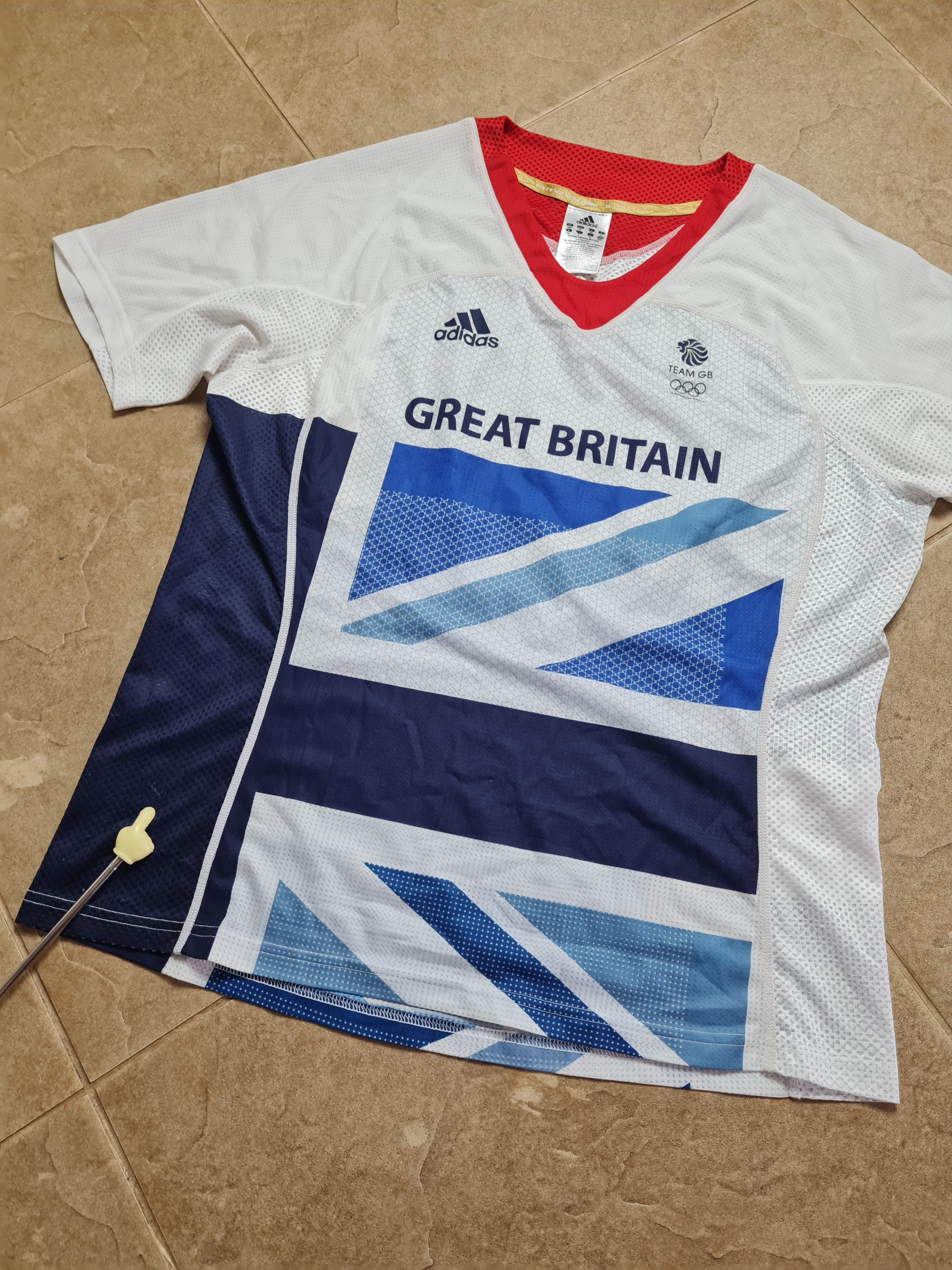 Adidas Adidas Great Britain 2012 Olympic Shirt Team GB Size US M / EU 48-50 / 2 - 14 Thumbnail