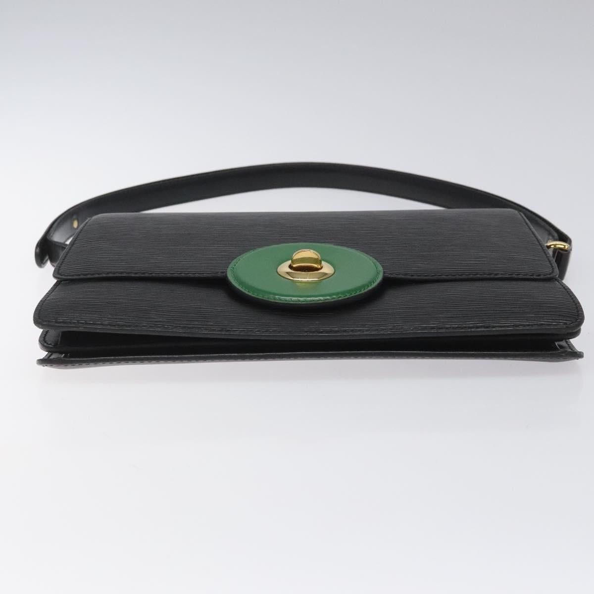 Louis Vuitton LOUIS VUITTON Epi Free Run Shoulder Bag Green Black M52414 Size ONE SIZE - 5 Thumbnail