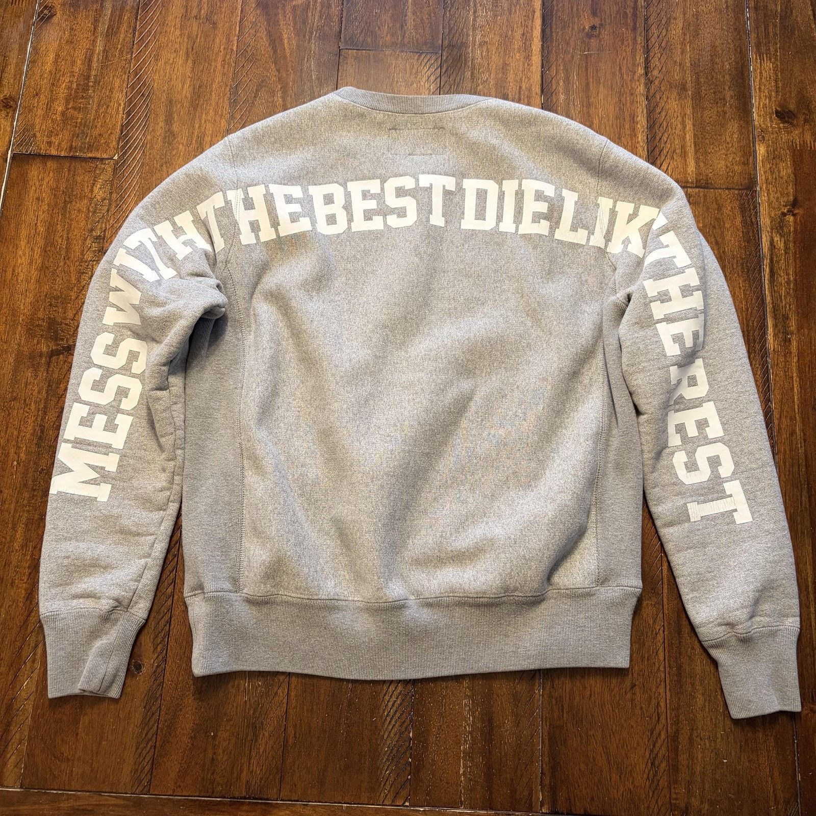 Neighborhood Neighborhood Sweatshirt M Graphic Mess With The Best Japan Size US M / EU 48-50 / 2 - 13 Thumbnail