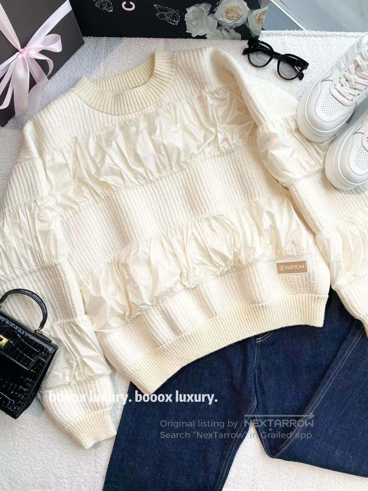 Louis Vuitton Louis Vuitton Stitched sweaters| Size S / US 4 / IT 40 - 1 Thumbnail