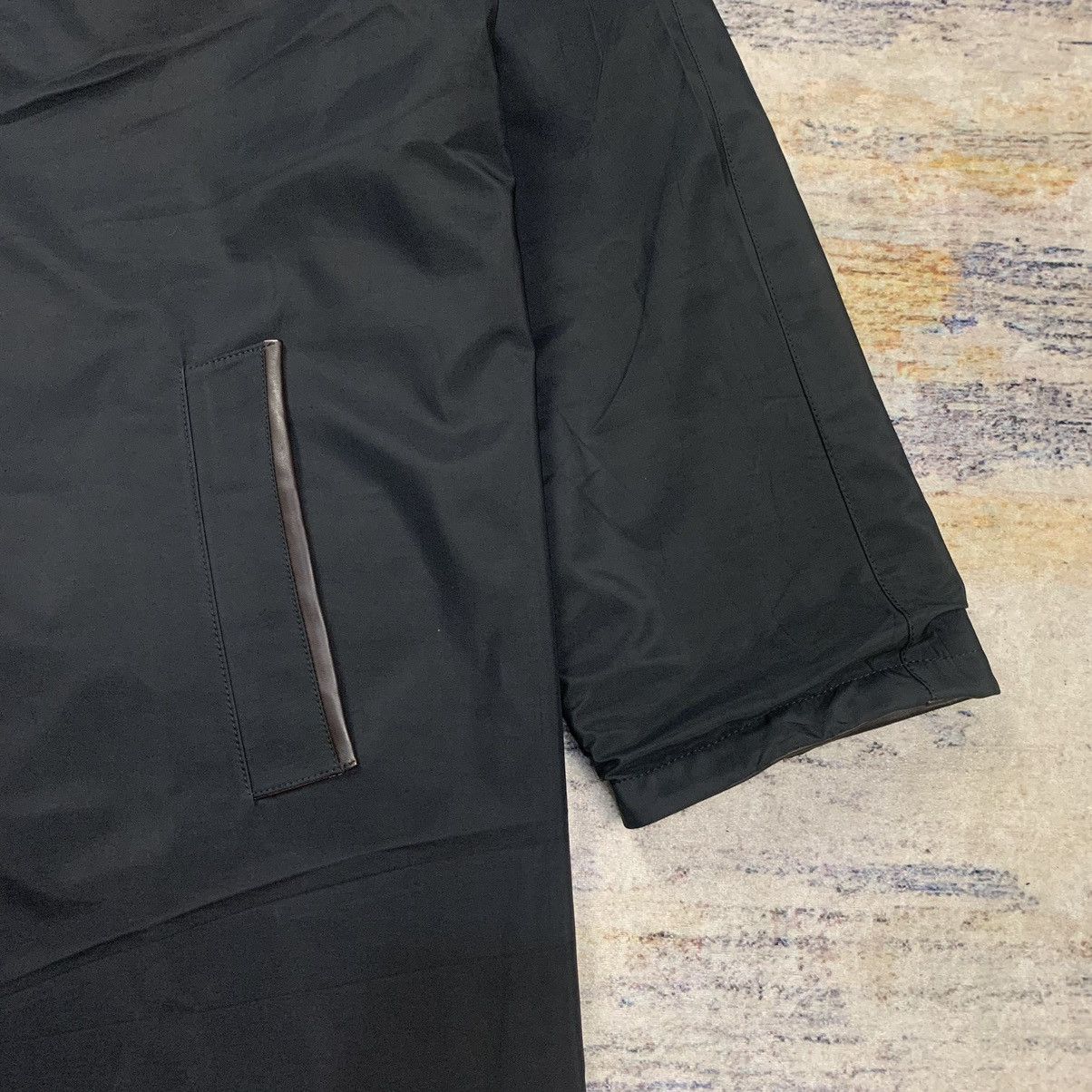 Ermenegildo Zegna Ermenegildo Zegna reversible nylon leather coat jacket Size US M / EU 48-50 / 2 - 9 Thumbnail