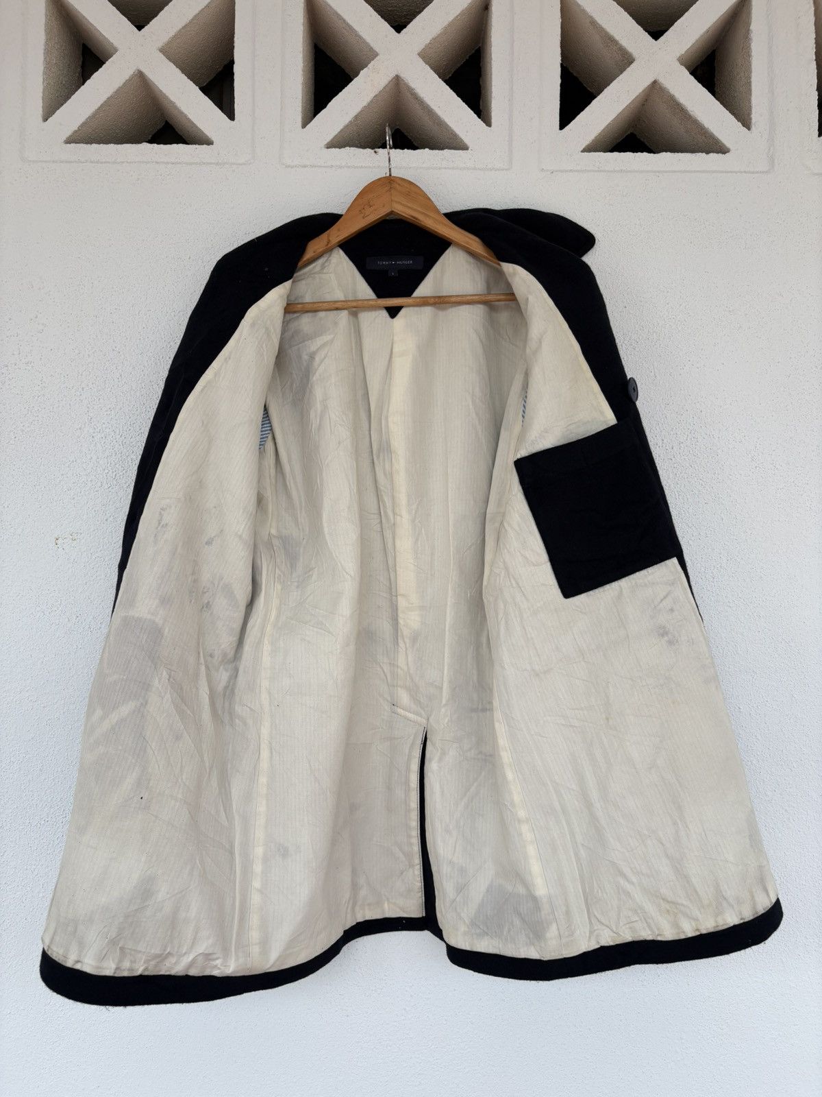Tommy Hilfiger Tommy Hilfiger Wool Blend Peacoat Jacket Size US M / EU 48-50 / 2 - 10 Thumbnail