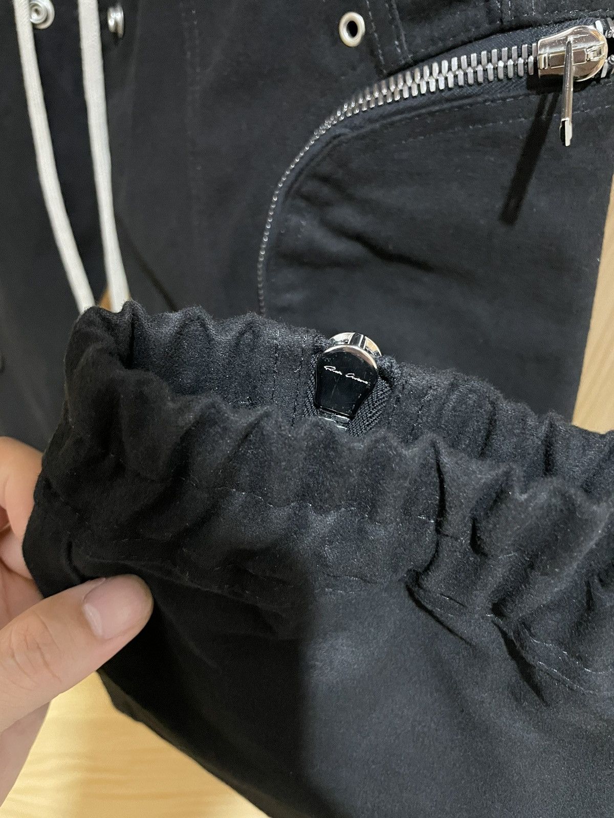 Rick Owens Rick Owens FW23 Moleskin Bauhaus Cargo Jogger pants 48 Size US 32 / EU 48 - 11 Thumbnail