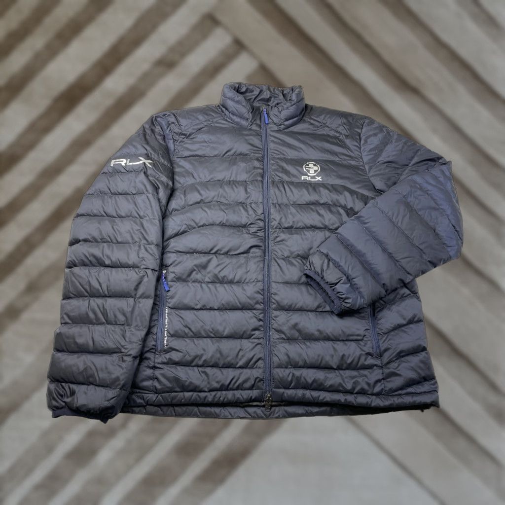 Ralph Lauren Ralph Lauren RLX Puffer Jacket Mens XXL Navy Blue Goose Down Full Zip Size US XXL / EU 58 / 5 - 1 Thumbnail