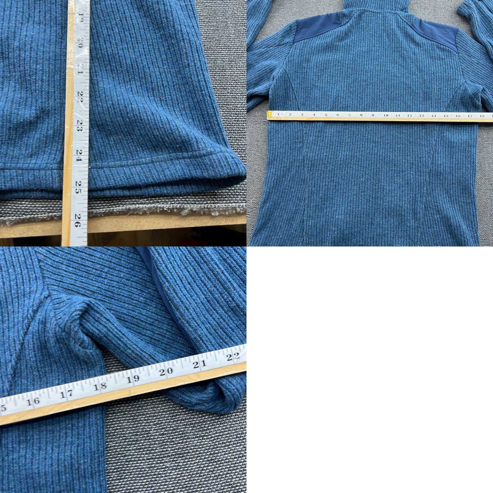 Vintage Norrona Tamok Warm /wool2 Full Zip Up Hood Womens Jacket M Blue Outdoor Size M / US 6-8 / IT 42-44 - 8 Thumbnail