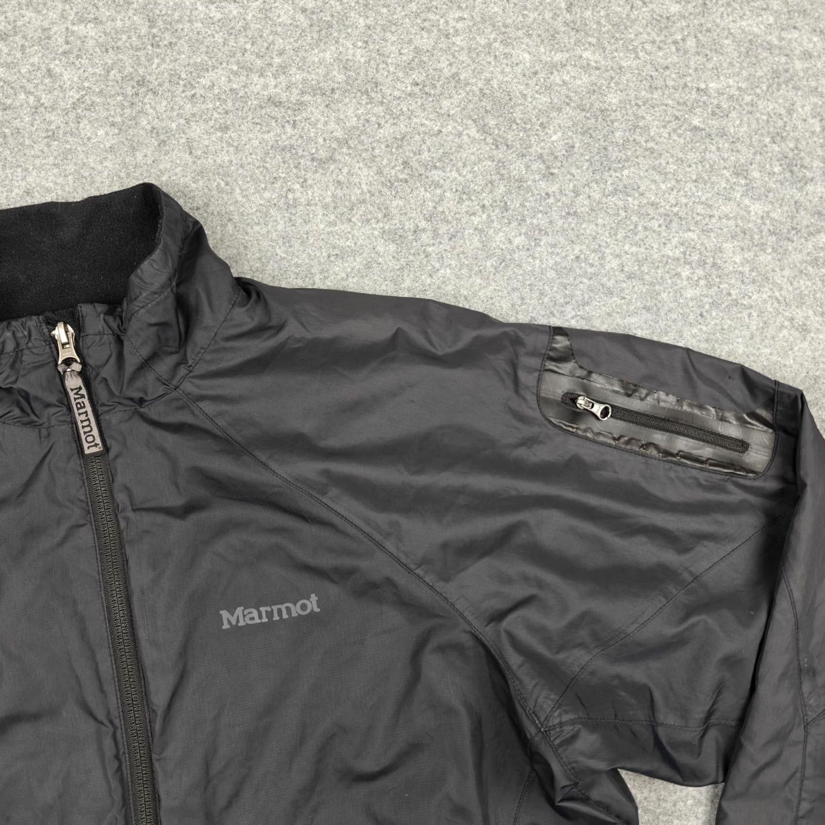 Marmot Marmot Jacket Womens Large Black Softshell Fleece Lined Full Zip Pockets Outdoor Size L / US 10 / IT 46 - 2 Thumbnail