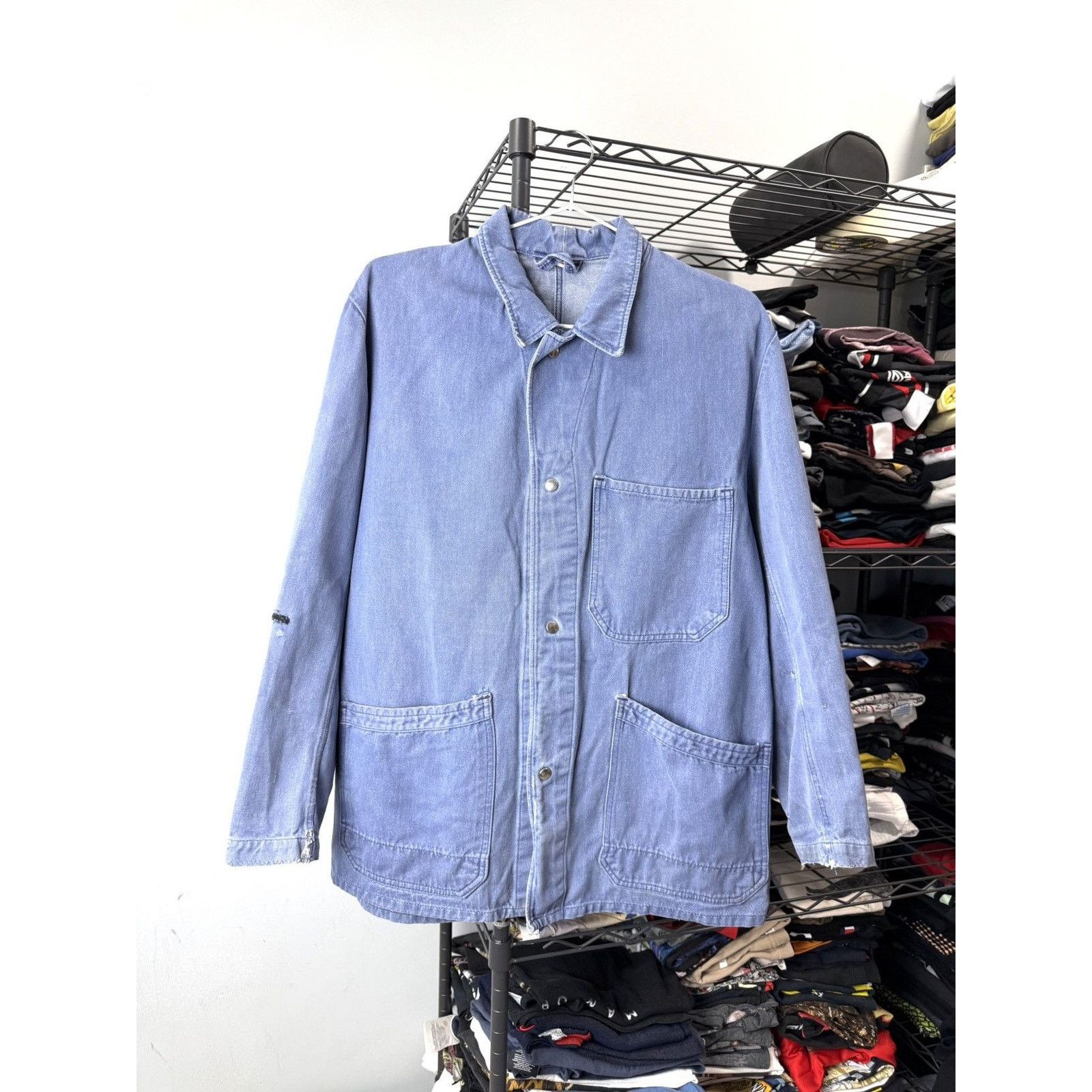 Le Laboureur Vintage Vetra Le Lude France Work Jacket Military Size US M / EU 48-50 / 2 - 1 Thumbnail