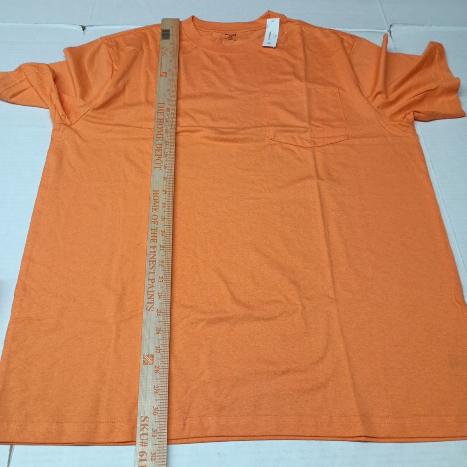 Other 2 Brahma Short Sleeve Work T-Shirt XLT 46-48 Orange Pocket Size US XL / EU 56 / 4 - 6 Thumbnail