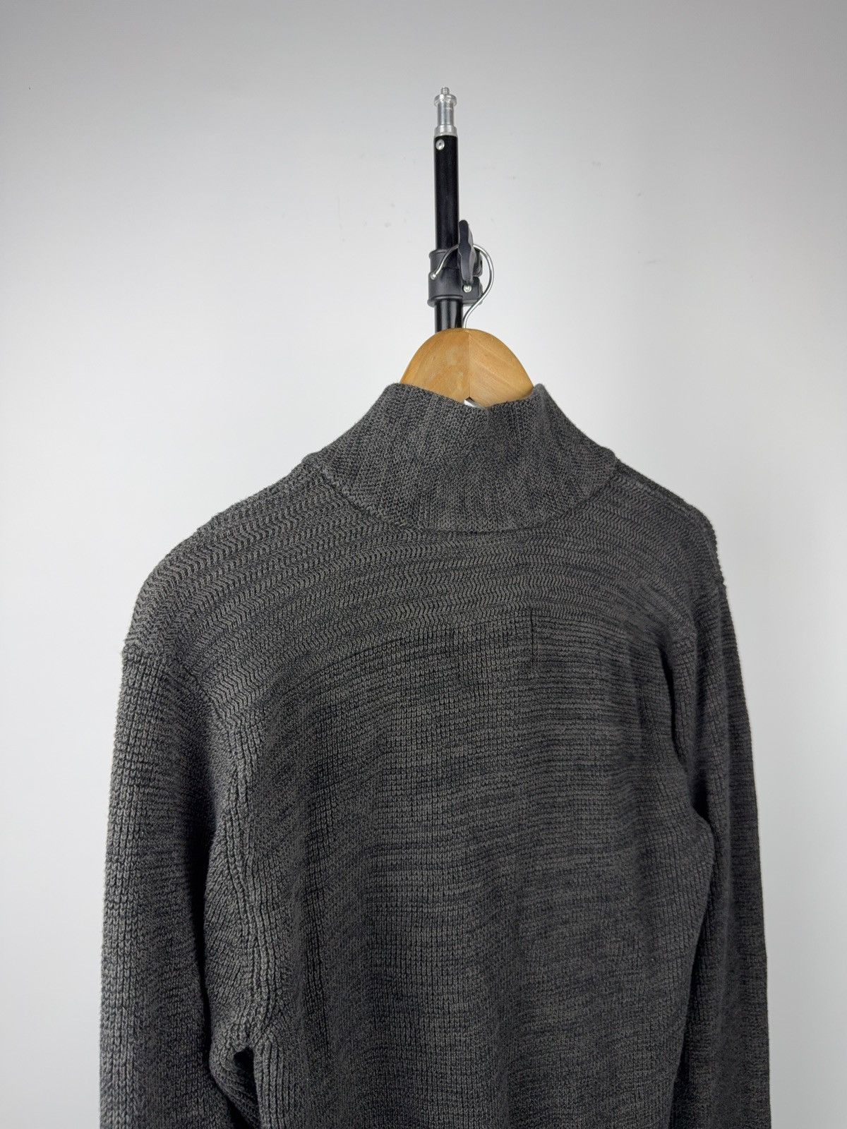 G-Star 00s Y2K G-Star RAW Heavy Knit Shawl Collar Sweater Men’s M Size US M / EU 48-50 / 2 - 12 Thumbnail